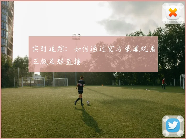 实时追踪：如何通过官方渠道观看正版足球直播